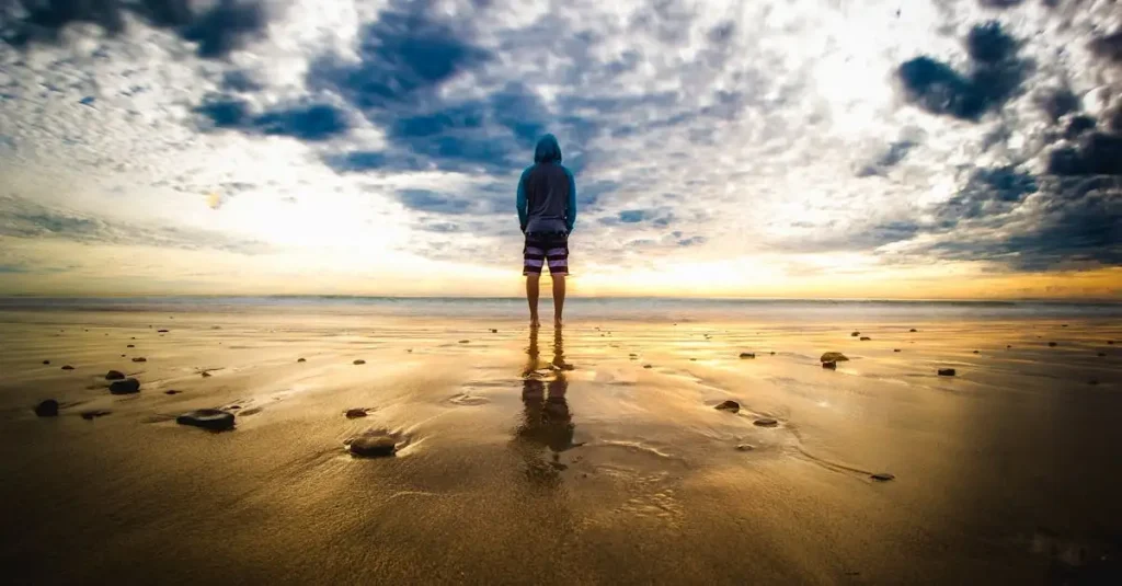 Cloud watching mindful