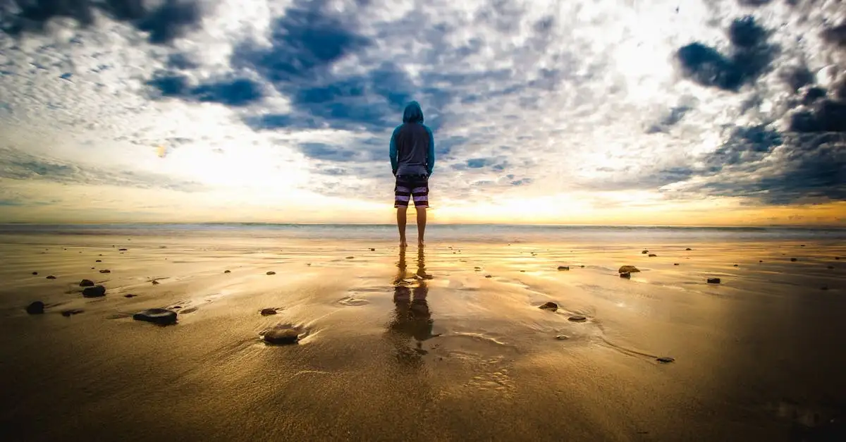 Cloud watching mindful