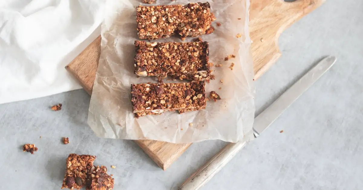 No-bake ontbijt repen