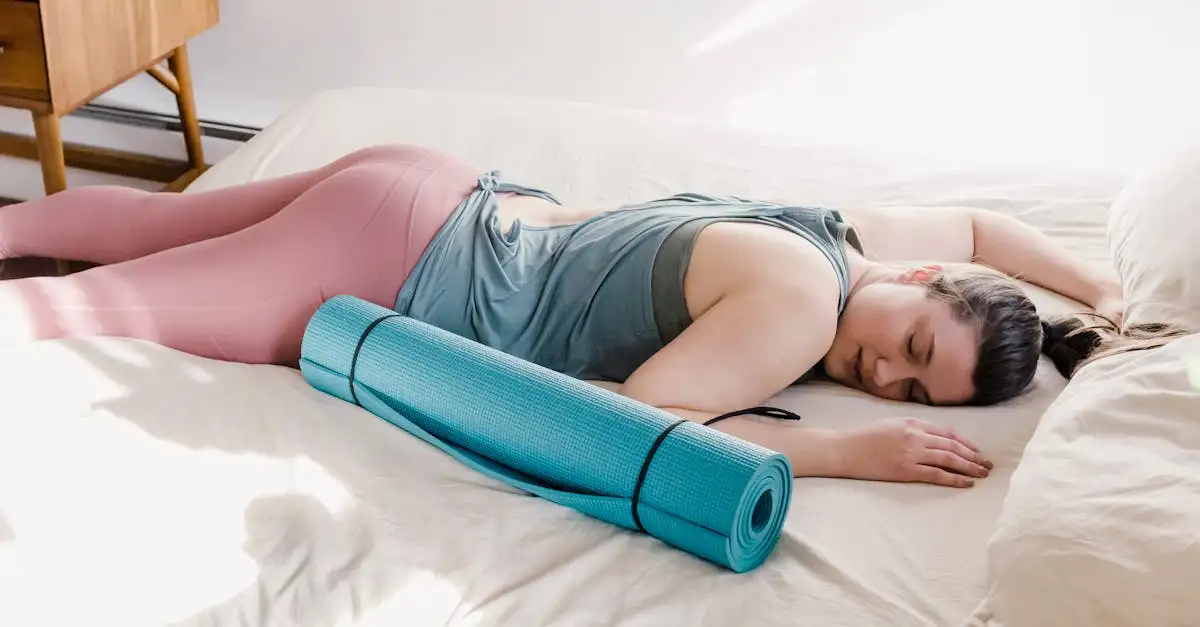 Ontspan met slaapyoga