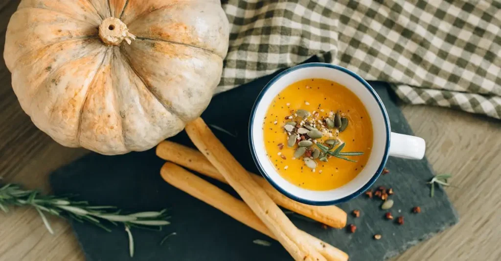 Pompoen soep romig