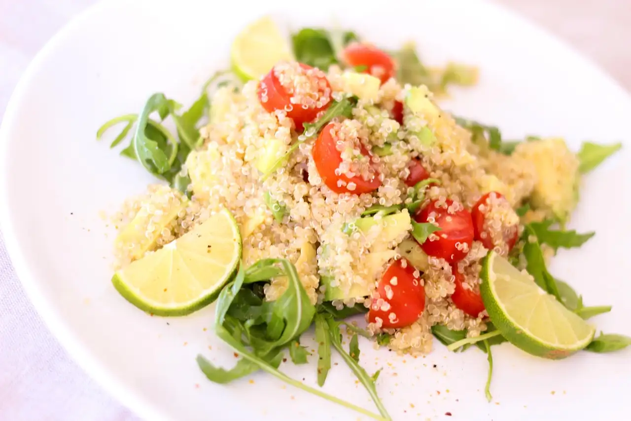 Quinoa salade regenboog