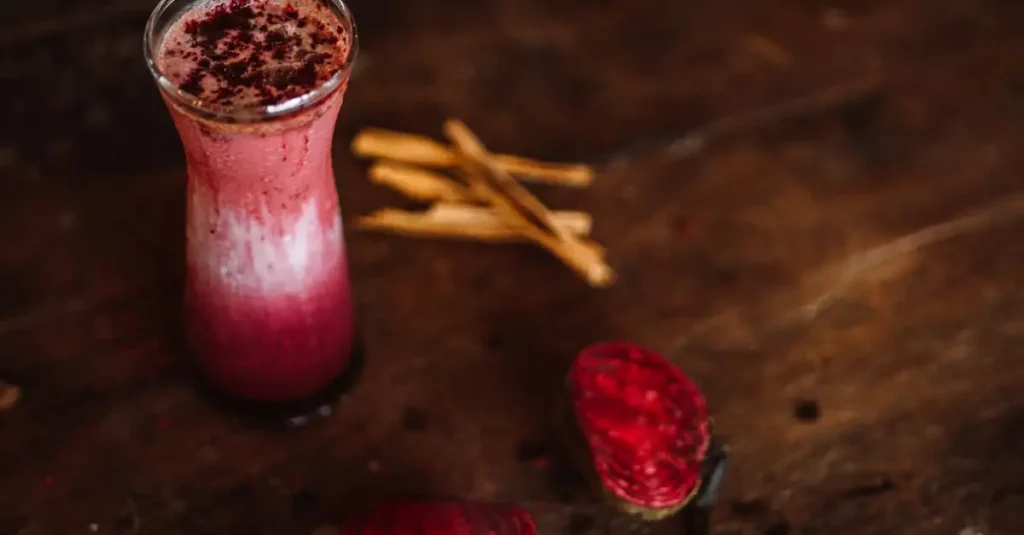 Rode biet smoothie