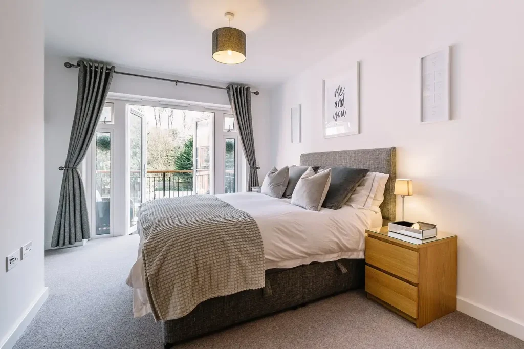 Rustgevende kleuren slaapkamer
