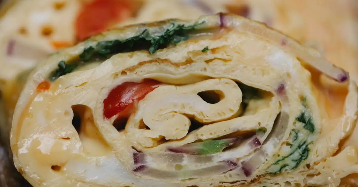 Spinazie omelet power
